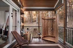 The Foxwood Cabin | Hot Tub, Screened Porch, Grill