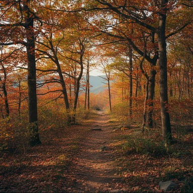 Hundreds of miles of ridge-line hiking, with trailheads minutes from the cabin door.